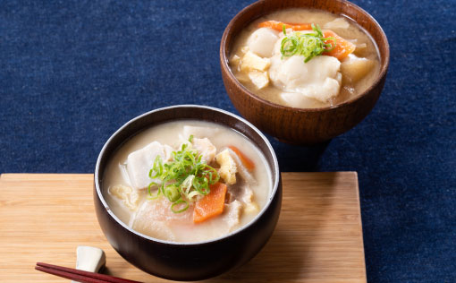 ますや味噌　粕汁 / 団子汁
